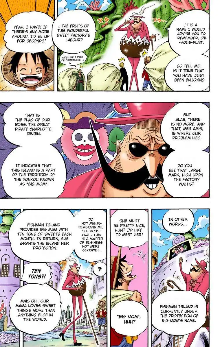 One Piece - Digital Colored Comics Chapter 651 9